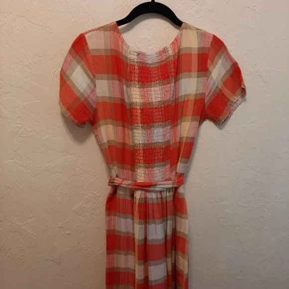 ❌️TRADED❌️ Ace & Jig Bonnie Plaid Picnic Dress XS - Picture 6 of 6